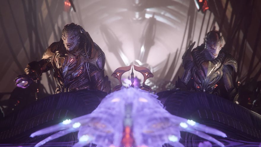 Some angry aliens in Squadron 42.