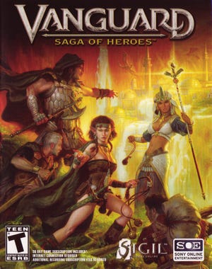 Caixa de jogo de Vanguard: Saga Of Heroes