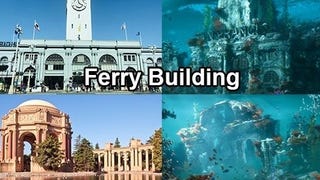 Srovnání skutečných monumentů San Francisca s Horizon Forbidden West