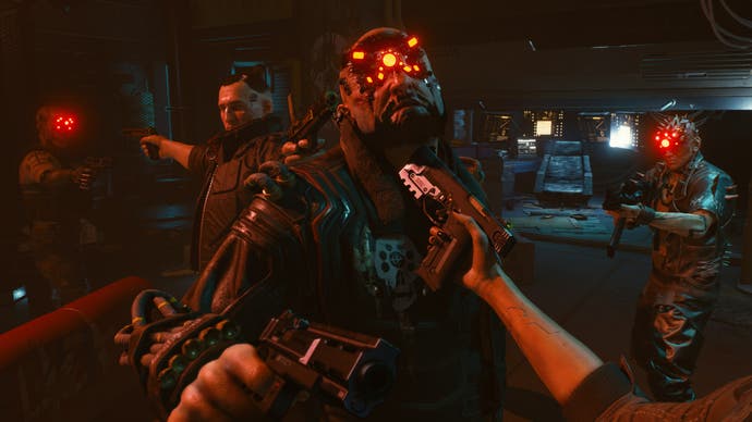 Cyberpunk 2077 screenshot showing the game in action