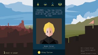 Reigns: Game of Thrones sets familiar heads rolling today