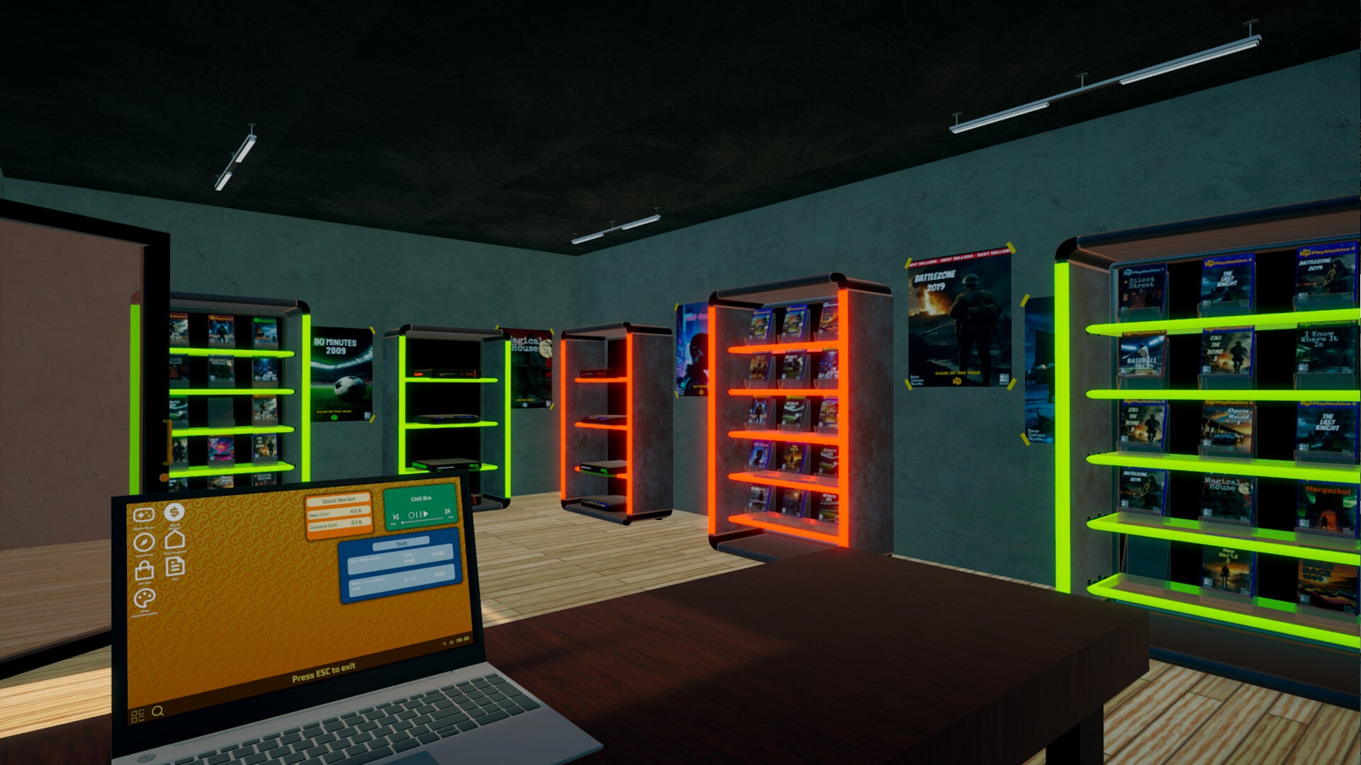 Der Console Store Simulator bietet Technik von vor 20 Jahren und sonst nicht allzu viel