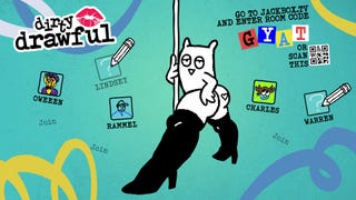 Screenshot from Jackbox's Dirty Drawful game which is included in the Naughty Pack