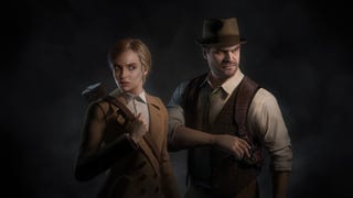 Jodie Comer rendered as Emily Hartwood and David Harbour rendered as Edward Carnby in the Alone in the Dark remake