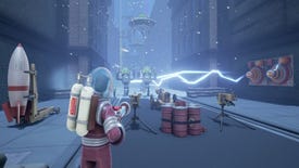 Cute pulp sci-fi defensive shooter Fortified is free today