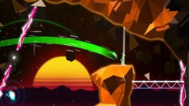 Speedy synthwave grappling platformer Rifter is out now