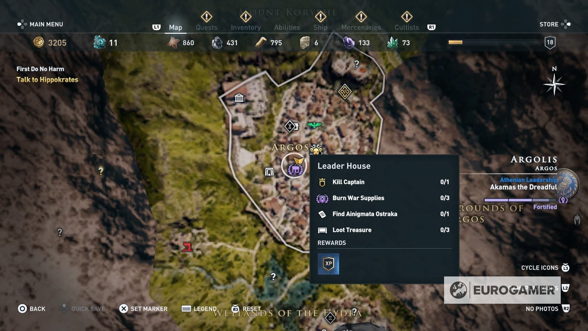 Assassin's Creed Odyssey Turning Tides, An Arm and a Leg riddle solutions and where to find