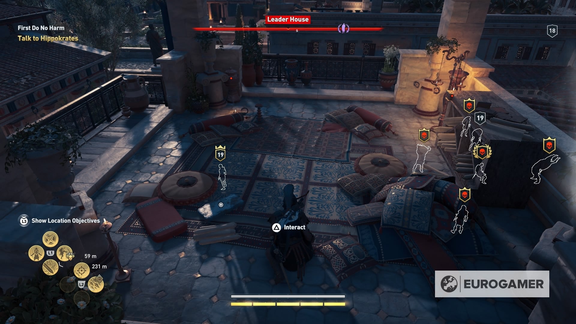 Assassin's Creed Odyssey Turning Tides, An Arm and a Leg riddle