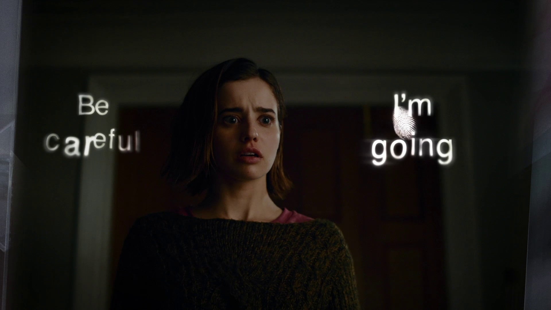 A screenshot showing dialogue options in Erica.