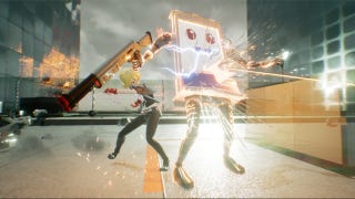 Businesslike robo-brawler Assault Spy clocks out of early access today