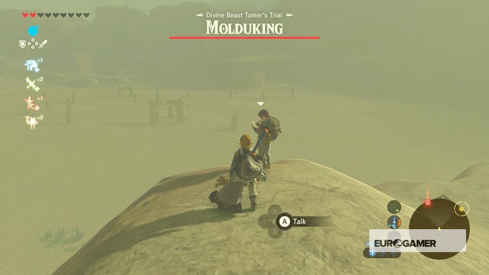 Zelda - Keive Tala, Big or Small solution in Breath of the Wild DLC 2 ...