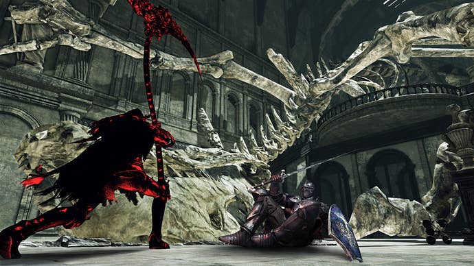 Dark Souls 2 invasion battle