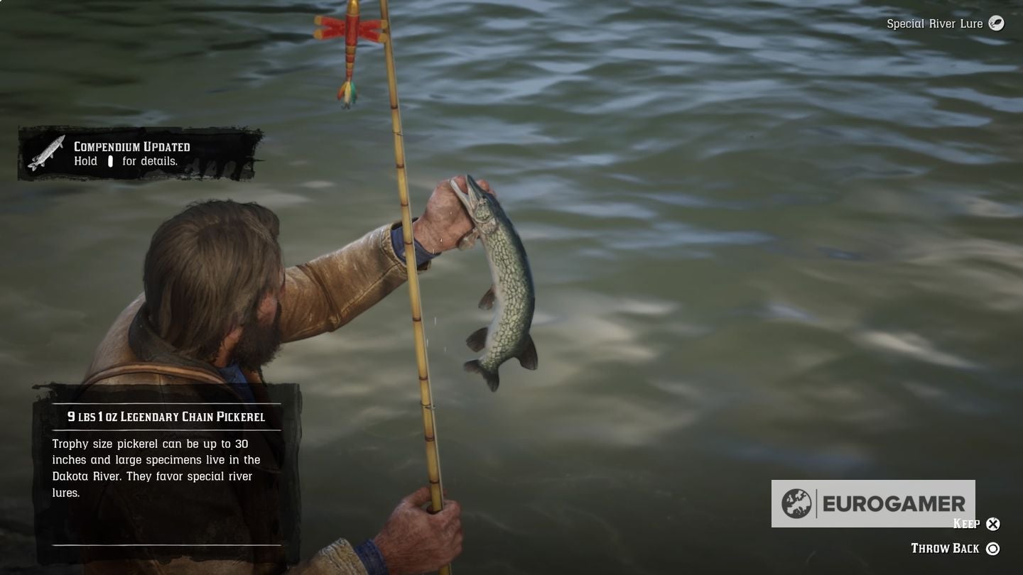 Fish Compedium Rdr2 Red Dead Redemption 2 Legendary fish locations and how to catch them ...