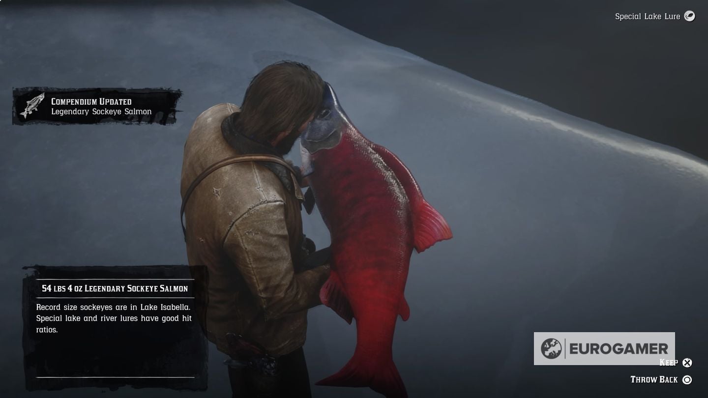 Lergrend Fish Spawn Rdr2 Red Dead Redemption 2 Legendary fish locations and how to catch them ...