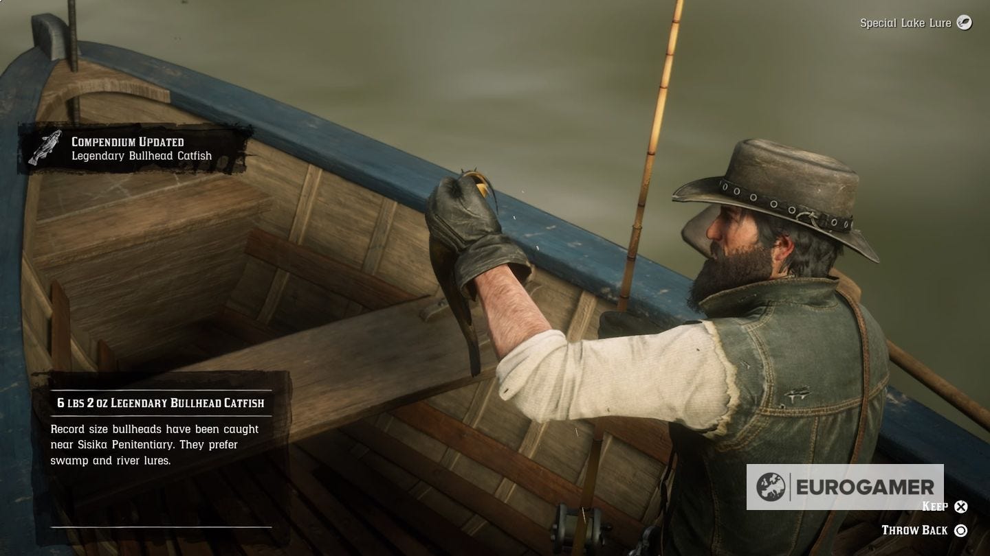 Lergrend Fish Spawn Rdr2 Red Dead Redemption 2 Legendary fish locations and how to catch them ...