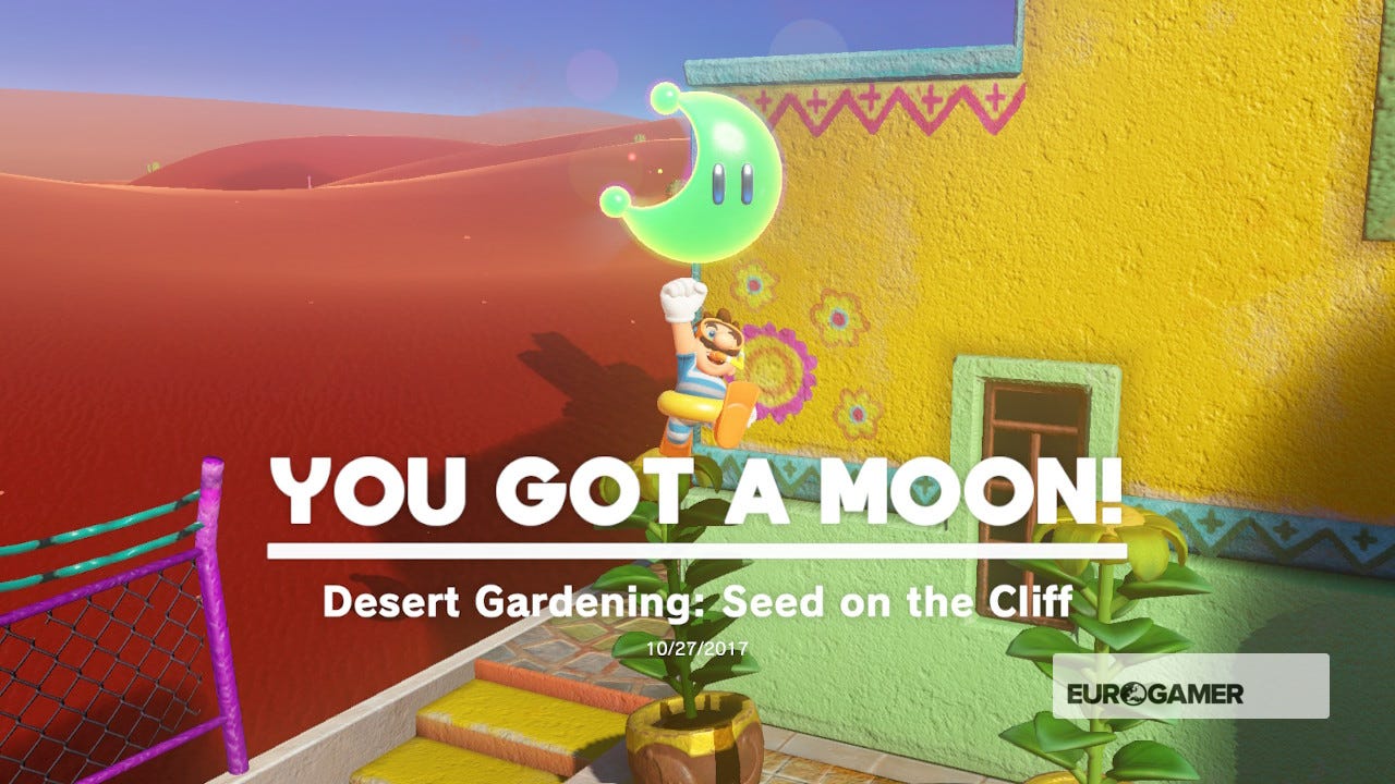 Mario Odyssey Sand Kingdom Power Moon 68 Super Mario Odyssey Sand Kingdom Power Moons - where to find Sand