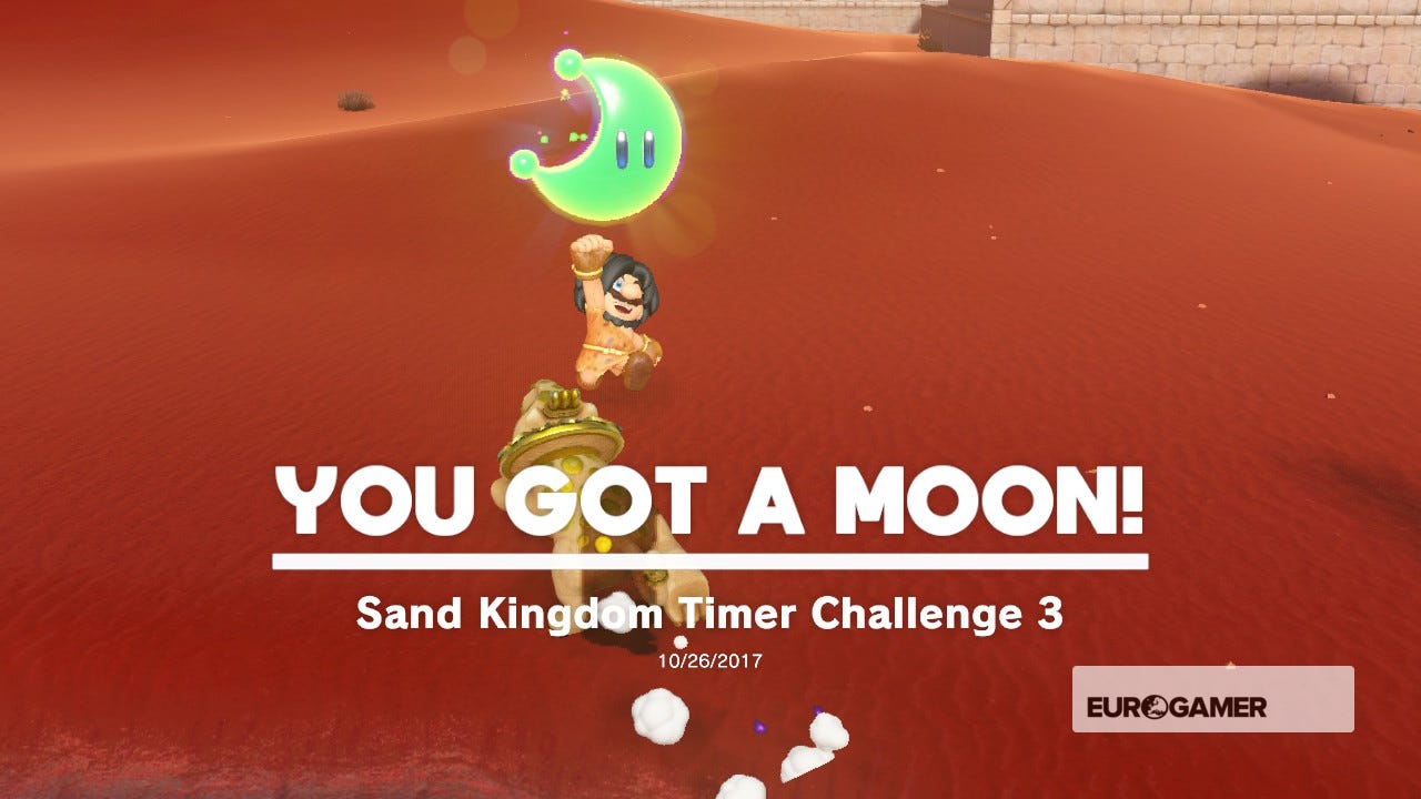 Mario Odyssey Sand Kingdom Power Moon 68 Super Mario Odyssey Sand Kingdom Power Moons - where to find Sand