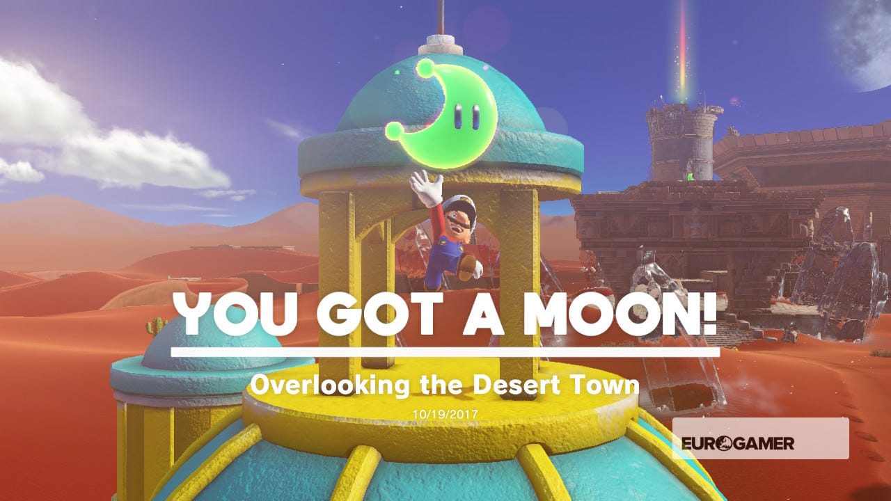 Mario Odyssey Sand Kingdom Power Moon 68 Super Mario Odyssey Sand Kingdom Power Moons - where to find Sand