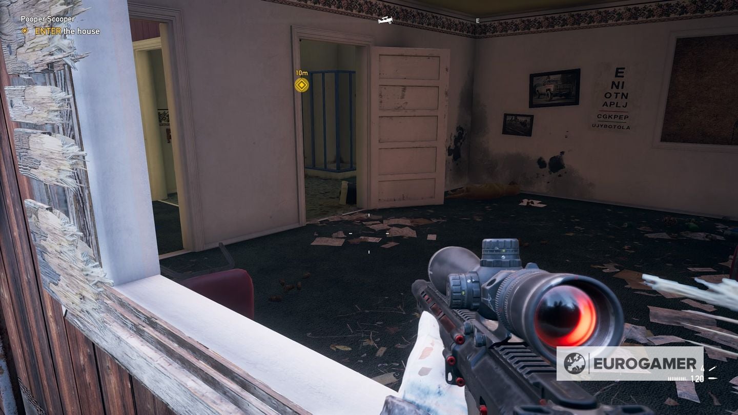 Far Cry 5 Pooper Scooper solution