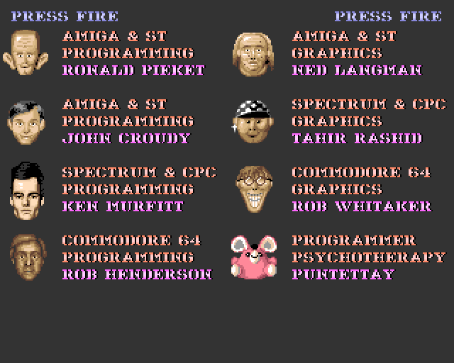 The team who designed SWIV in 16-bit art in-game