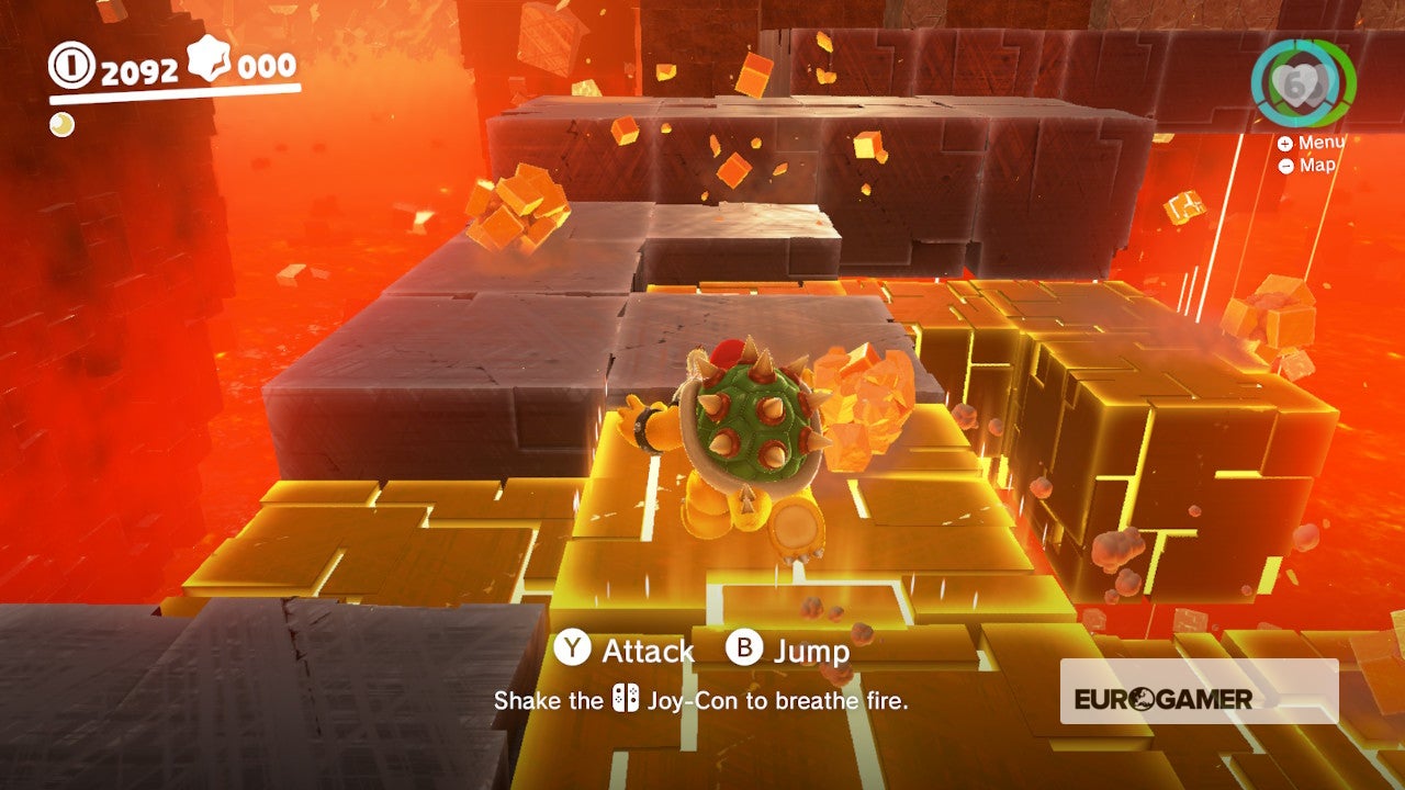 Super Mario Odyssey - Bowser: how to defeat the final boss | Eurogamer.net