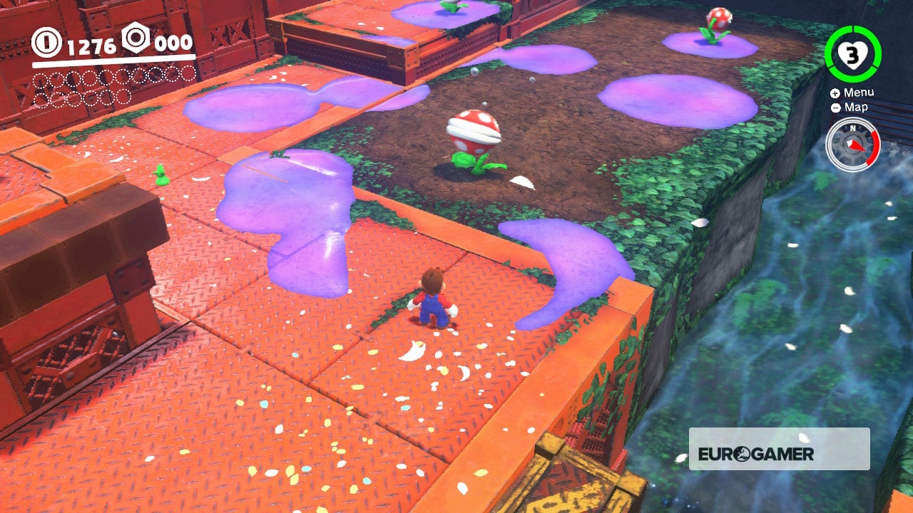 Super Mario Odyssey - Steam Gardens, Road to Sky Garden | Eurogamer.net