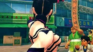 Super Street Fighter IV screens show stages