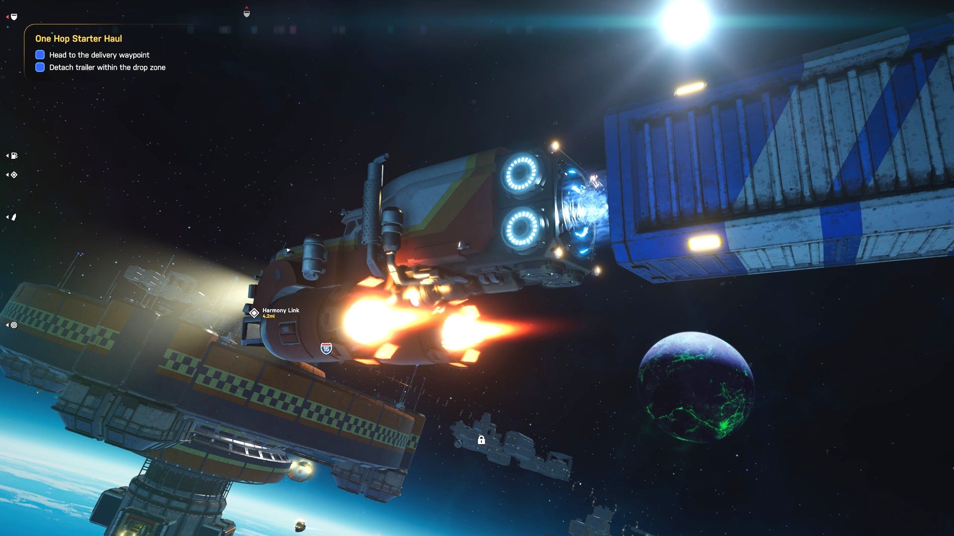 Star Trucker - who needs a mountain vista when you've got the whole of ...