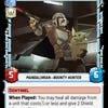 Star Wars: Unlimited card The Mandalorian unit from Shadows of the Galaxy expansion