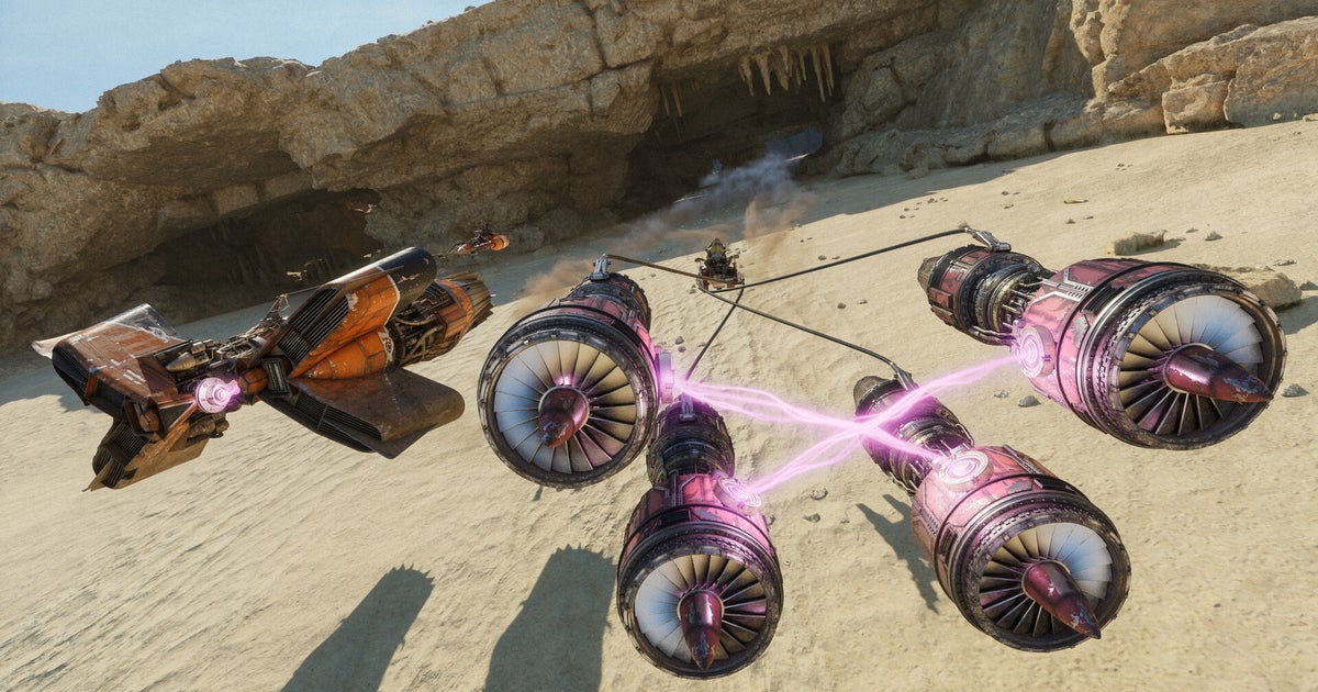 Star Wars Galactic Racer will soon welcome larger podracing parties, with multiplayer group size limits set to double in a future update Star Wars Galactic Racer will soon welcome larger podracing parties, with multiplayer group size limits set to double in a future update