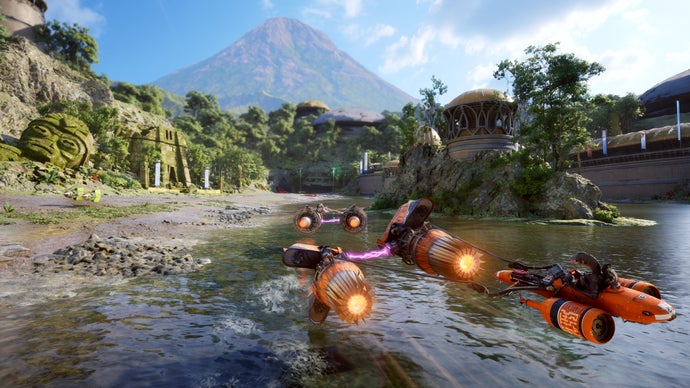 Star Wars: Galactic Racer let me play podracer ping-pong, though its high-stakes roguelike gauntlet feels more tuned for pace-focused speeder freaks