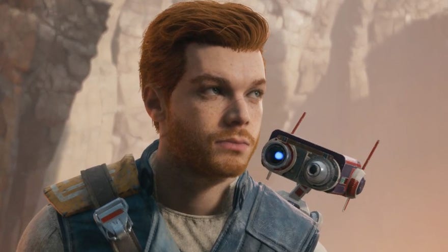 Cal Kestis looks onward in Star Wars Jedi: Survivor.