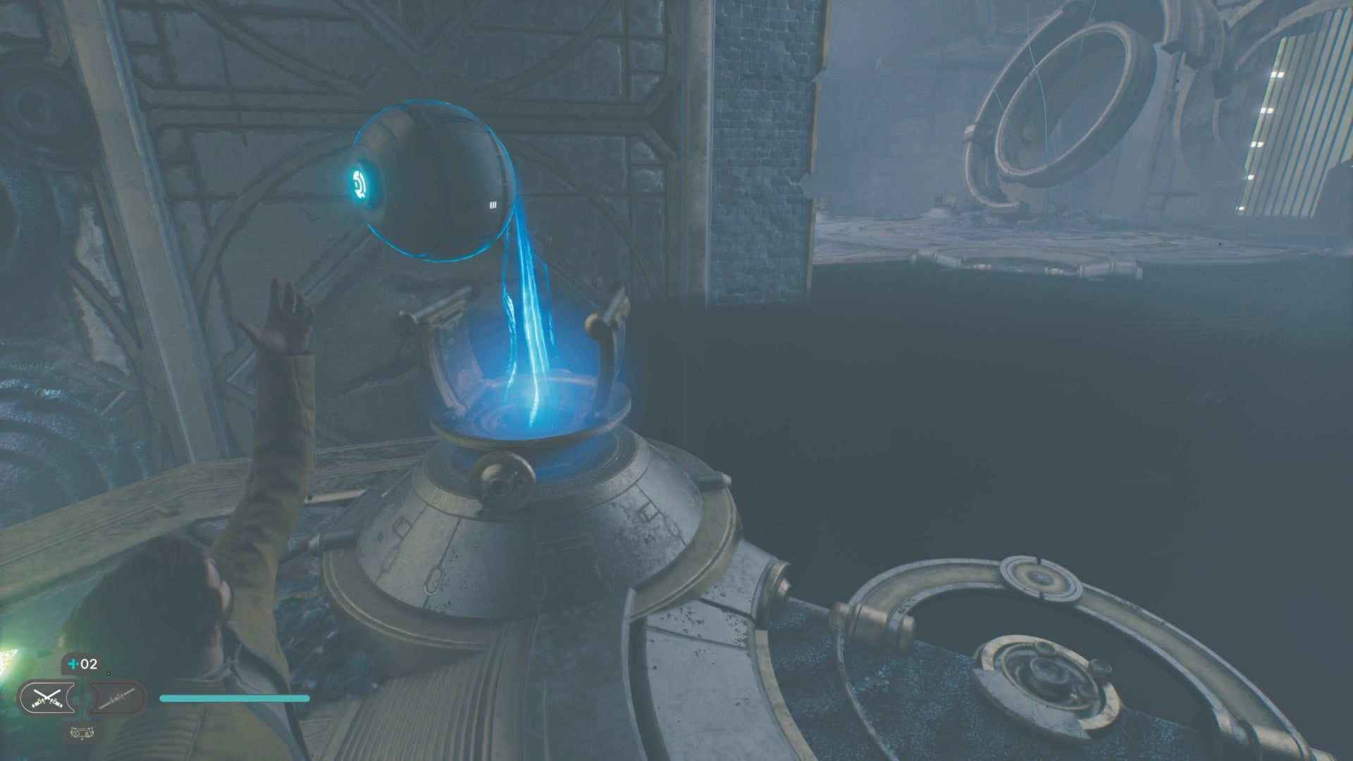 star wars jedi survivor chamber of duality first orb holder