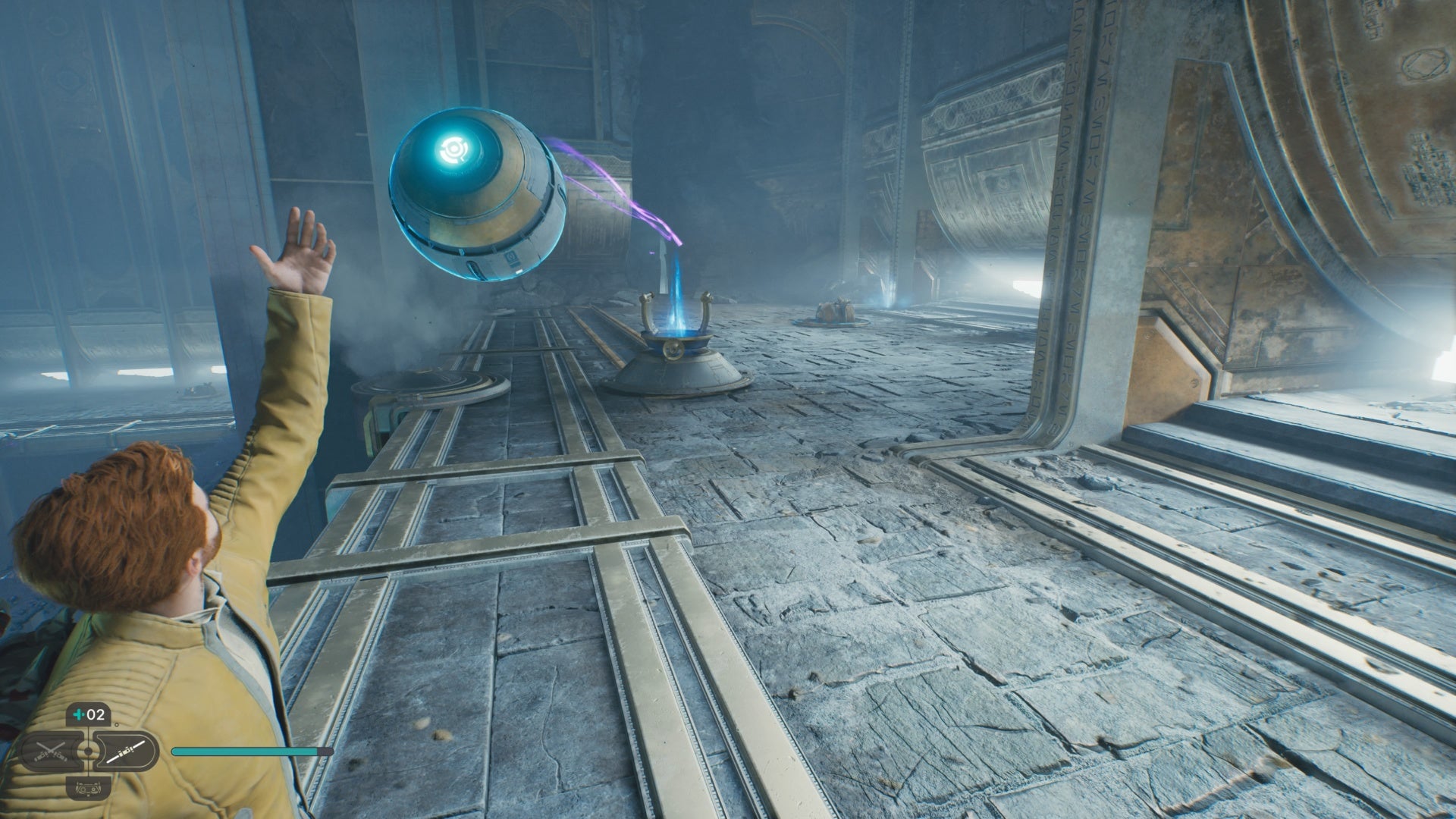 star wars jedi survivor chamber of reason second orb holder left position