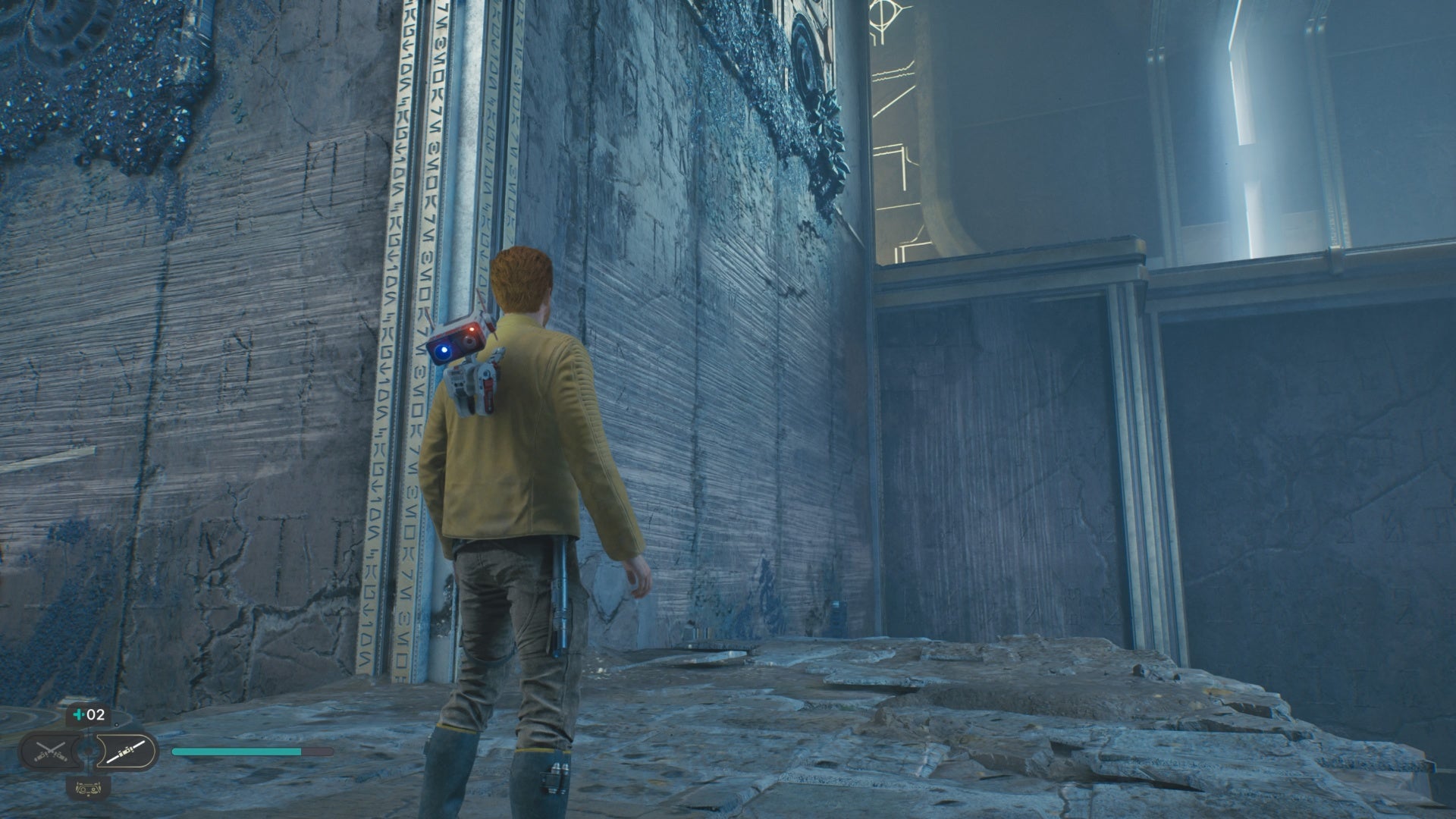 star wars jedi survivor chamber of reason second wall run