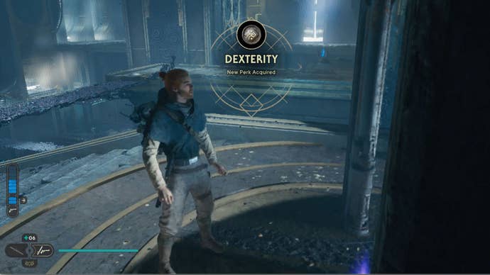 Cal gains the Dexterity perk in the Star Wars Jedi: Survivor Chamber of Reason.