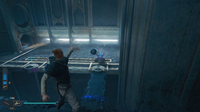 Creating a path in the Star Wars Jedi: Survivor Chamber of Reason.