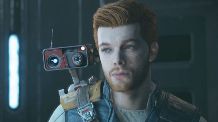 Cal Kestis looks contemplative in Star Wars Jedi: Survivor.