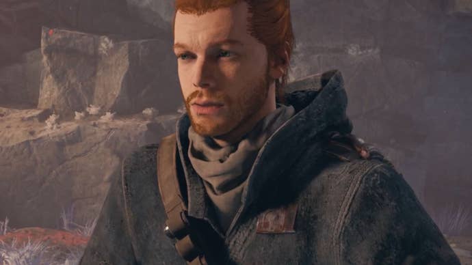 Cal Kestis looks on in mourning in the Star Wars Jedi: Survivor ending.