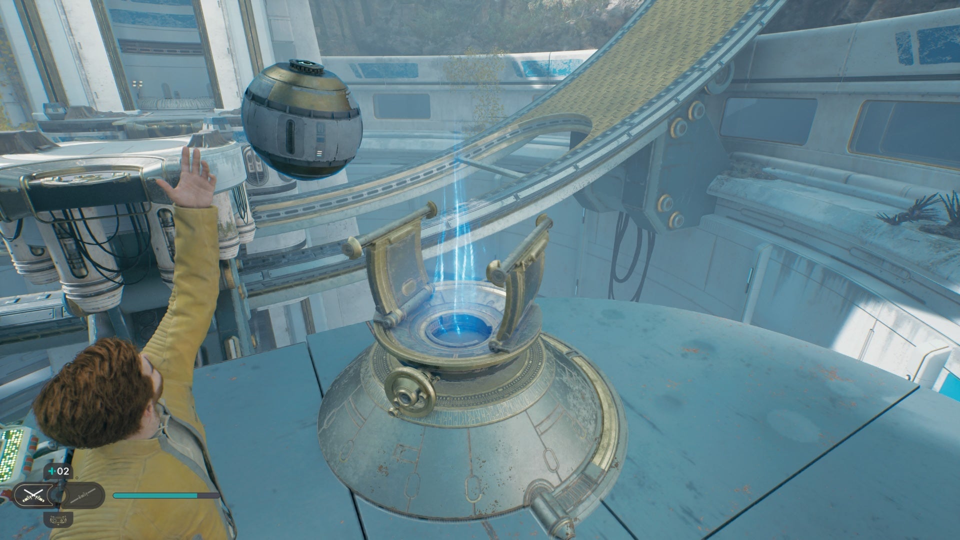 star wars jedi survivor forest array orb into first holder