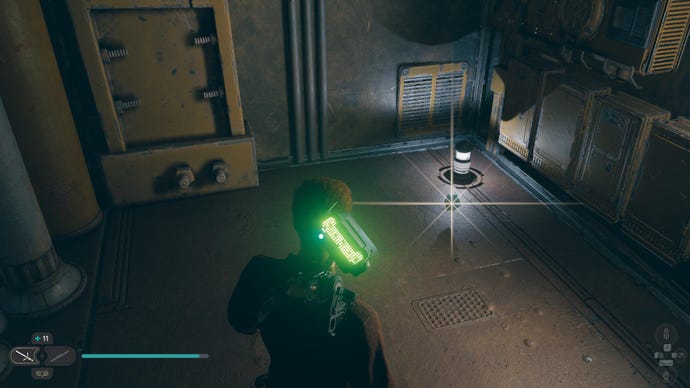 Cal approaches a Priorite Shard on Koboh in Jedi: Survivor.