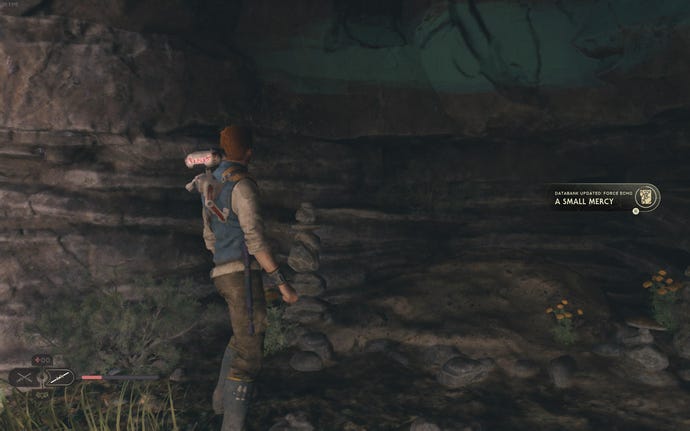 Cal listens to a Force Echo in Jedi: Survivor.