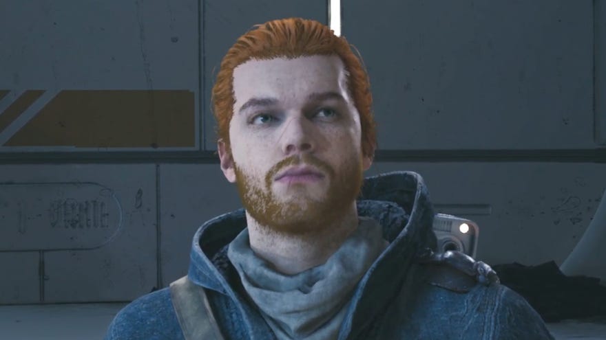 Cal Kestis looks on in concern in Star Wars Jedi: Survivor.