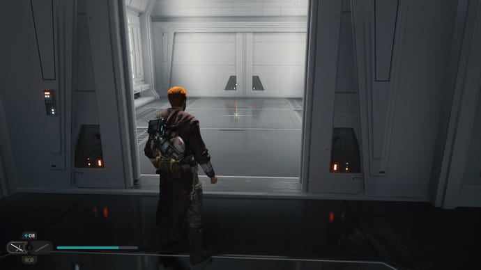 Cal approaches some Priorite on Nova Garon in Jedi: Survivor.