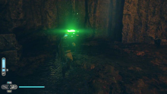 An unlocked red chest in Star Wars Jedi: Survivor.