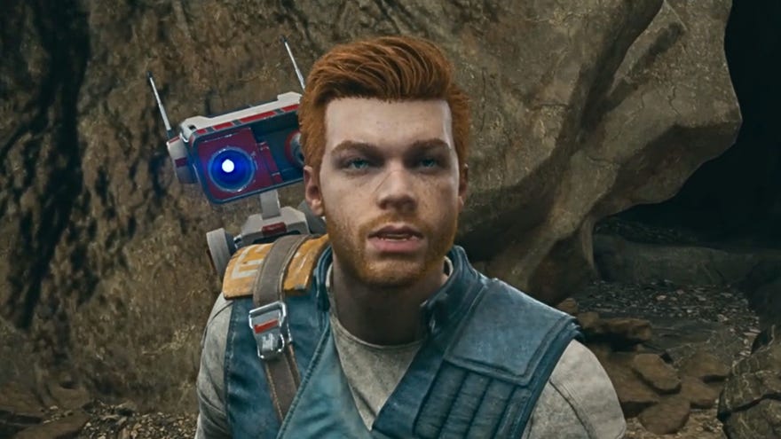 Cal Kestis prepares to enter the Star Wars Jedi: Survivor Chamber of Duality.