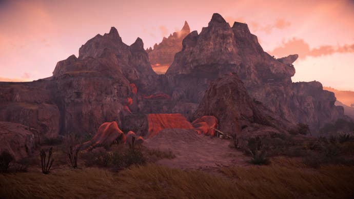 Star Wars Outlaw speeder jump point to the smugglers' hideout on Toshara