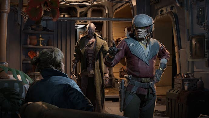Key art from Star Wars Outlaws' DLC, A Pirate’s Fortune