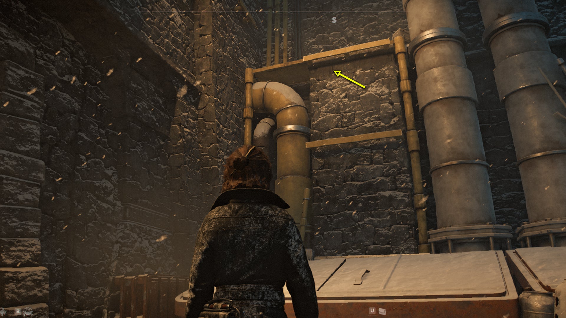 Star Wars Outlaws screenshot of the route to the Kijimi Ashiga Clan vault.