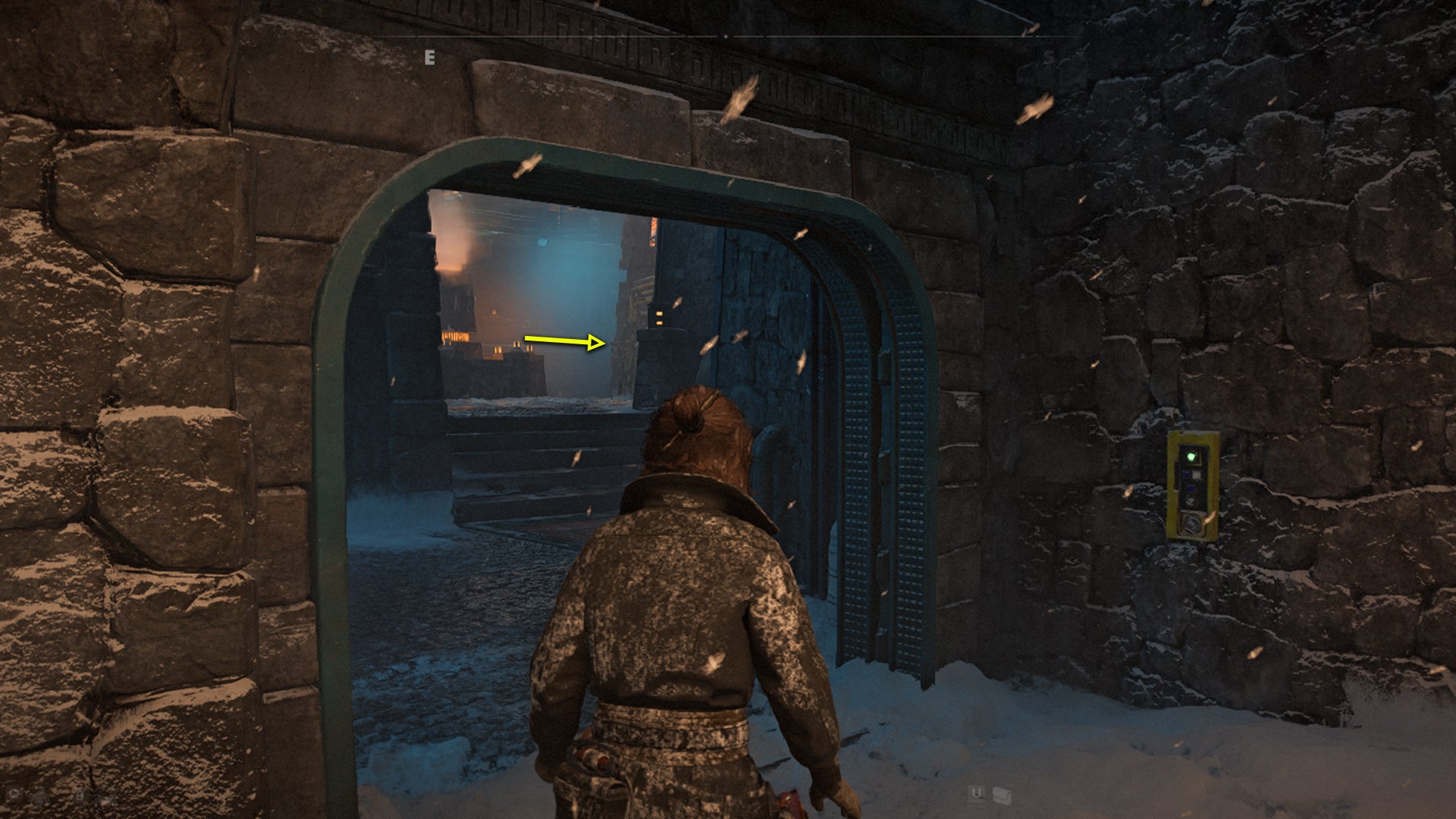 Star Wars Outlaws screenshot of the route to the Kijimi Ashiga Clan vault.